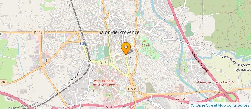 localisation de l'entreprise LES FADAS EN 4L à SALON-DE-PROVENCE