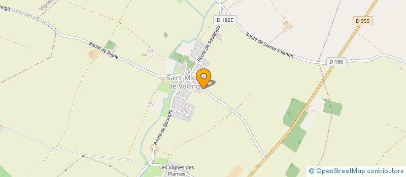 localisation de l'entreprise LES FAISANS DE L'ETANG  SAINT-MICHEL-DE-VOLANGIS