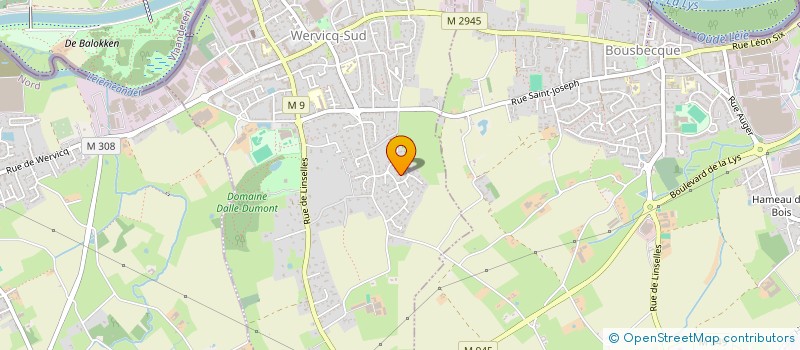 localisation de l'entreprise LES FAISEURS DE TEMPS LEGERS  WERVICQ-SUD