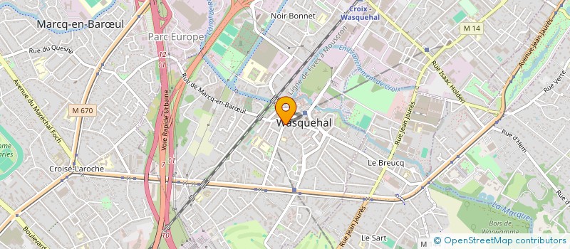 localisation de l'entreprise LES FAITS DOMINO à WASQUEHAL