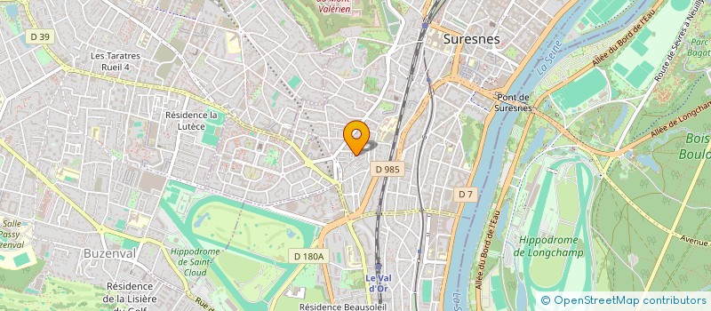 localisation de l'entreprise LES FAMILLES MONOPARENTALES CARAMEL (FMC) à SURESNES