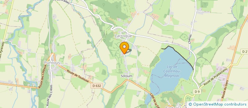 localisation de l'entreprise LES FANTAISIENS  BARTHE