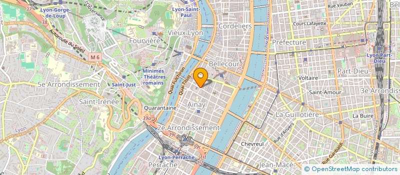 localisation de l'entreprise LES FANTASTIQUES  LYON