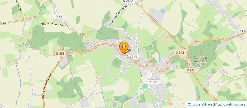 localisation de l'entreprise LES FARFA'DES  CASSEL