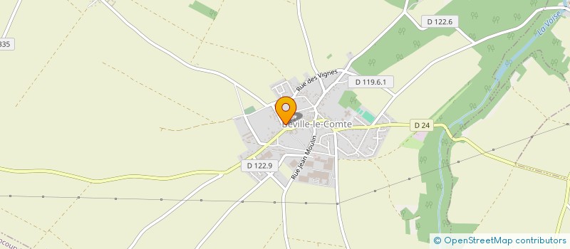 localisation de l'entreprise LES FARFADETS à BEVILLE-LE-COMTE