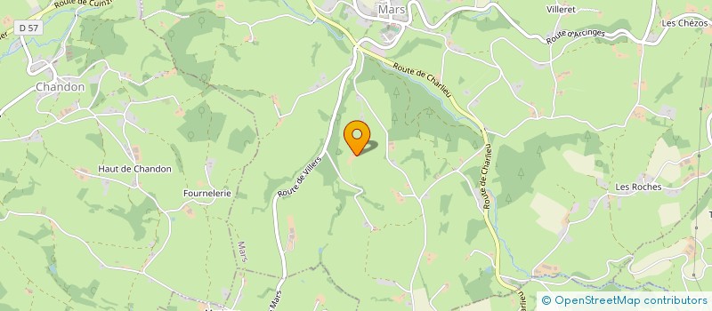 localisation de l'entreprise LES FARFADETS (COMPAGNIE DE THEATRE)  MAIZILLY