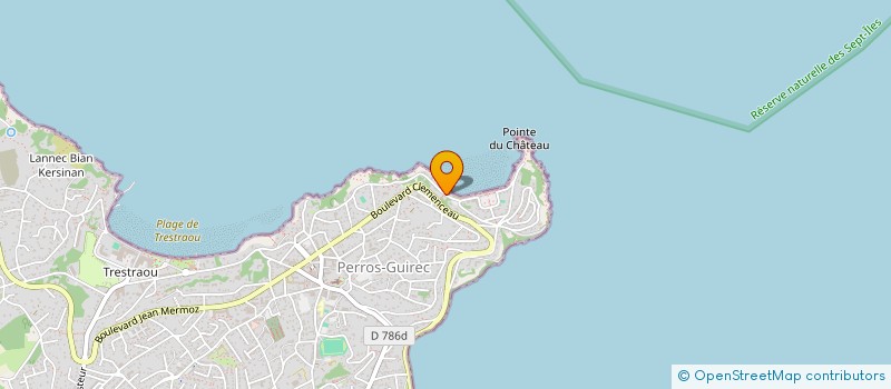 localisation de l'entreprise LES FARFADETS DE PERROS  PERROS-GUIREC