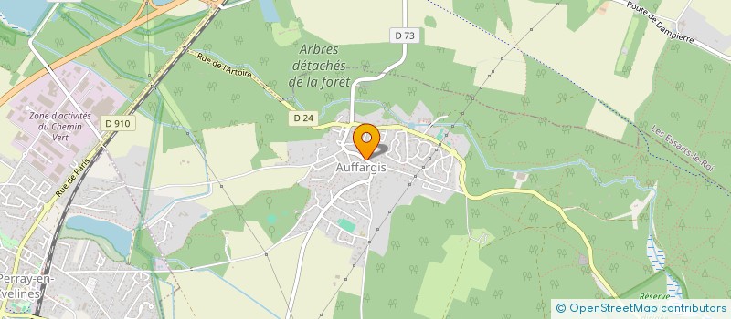 localisation de l'entreprise LES FARGUSSIENS à AUFFARGIS