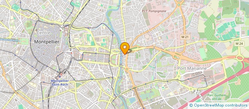 localisation de l'entreprise LES FASSIS DE MONTPELLIER à MONTPELLIER