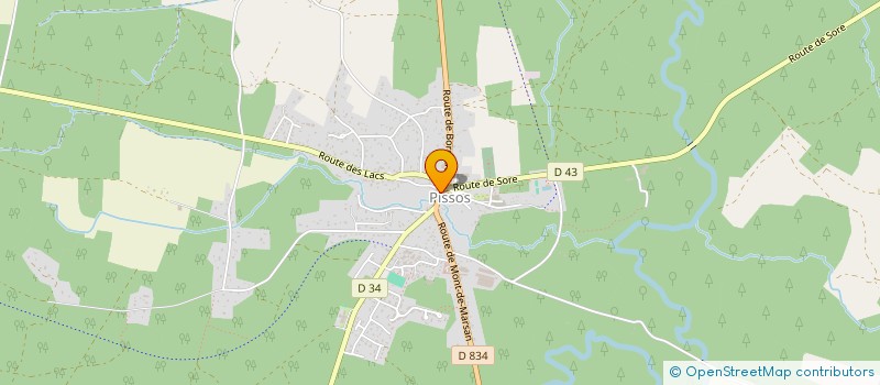 localisation de l'entreprise LES FAT AND FURIOUS EN 4L  PISSOS