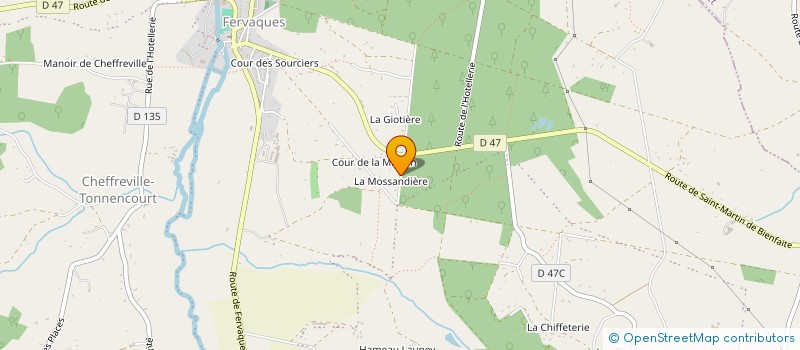 localisation de l'entreprise LES FAUCONS DE SAINT JULIEN HOCKEY CLUB  MEZIDON VALLEE D'AUGE