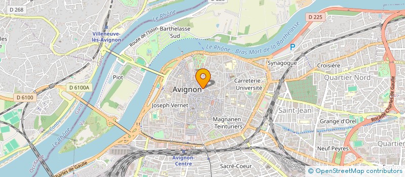 localisation de l'entreprise LES FAUTEUILS DE SOFIA à AVIGNON