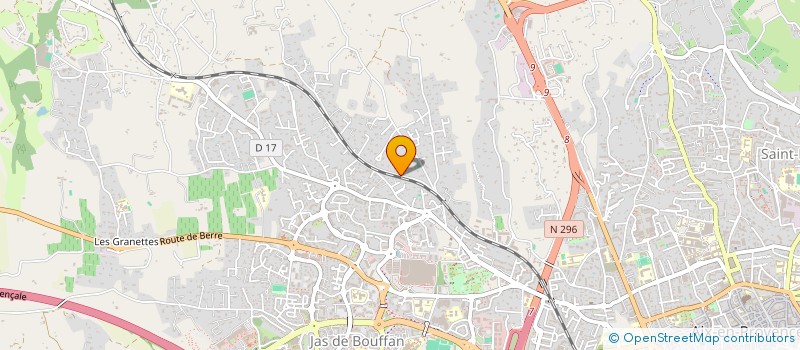 localisation de l'entreprise LES FAVOUILLES  AIX-EN-PROVENCE