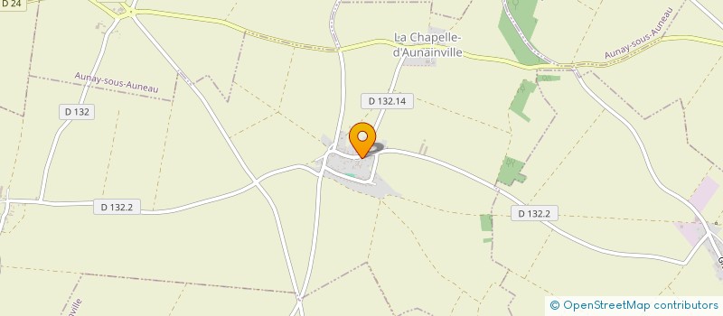 localisation de l'entreprise LES FEERIE'S D'OUARVILLE à LA CHAPELLE-D'AUNAINVILLE