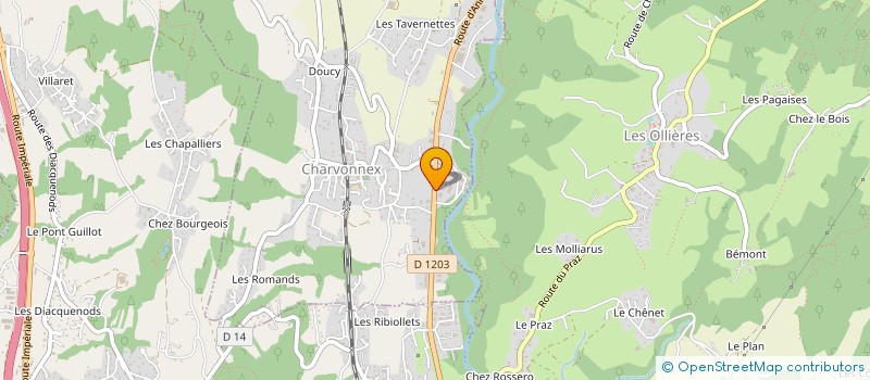localisation de l'entreprise LES FEES 2 BEAUTE à ANNECY