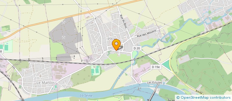 localisation de l'entreprise LES FEES 4L  PITRES