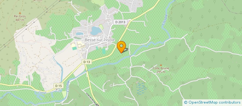 localisation de l'entreprise LES FEES à BESSE-SUR-ISSOLE
