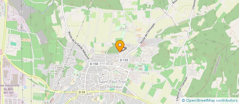 localisation de l'entreprise LES FEES ARKEMA  MONTSEGUR-SUR-LAUZON