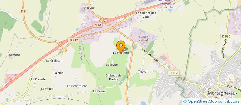 localisation de l'entreprise LES FEES D HERBE à BELFORET-EN-PERCHE