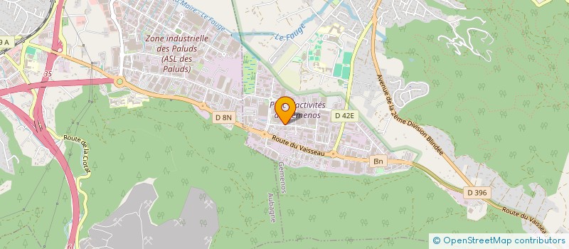 localisation de l'entreprise LES FEES DE GEMO à GEMENOS