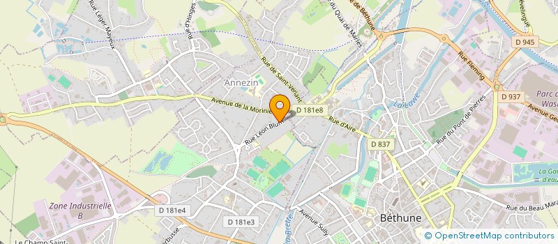 localisation de l'entreprise LES FEES DES POSSIBLES à ANNEZIN