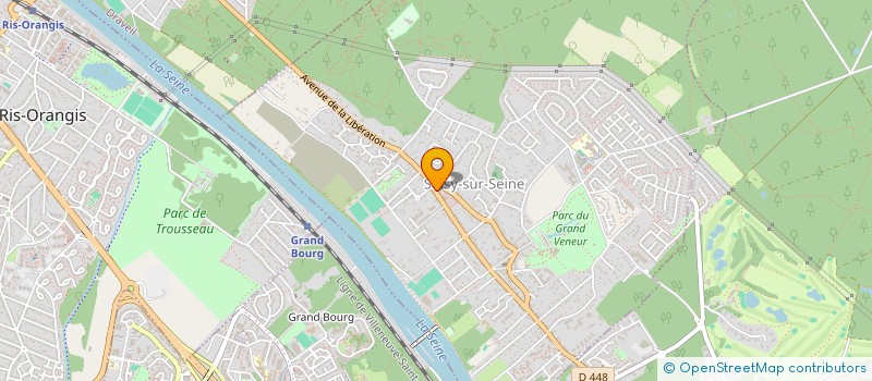 localisation de l'entreprise LES FEES DU BONHEUR à SOISY-SUR-SEINE