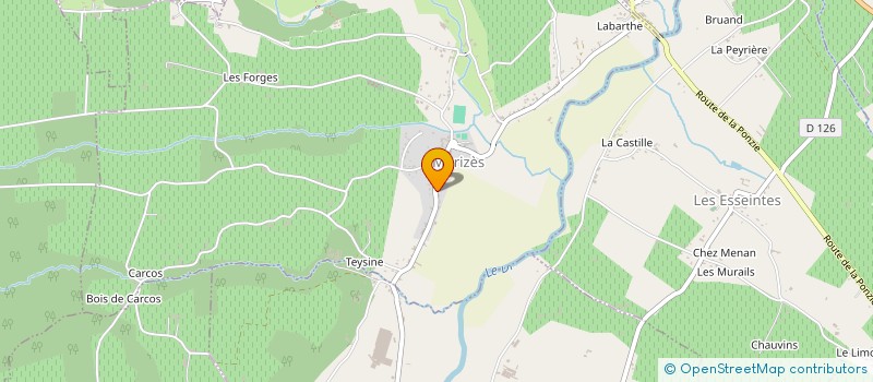 localisation de l'entreprise LES FEES DU SON  FLOUDES