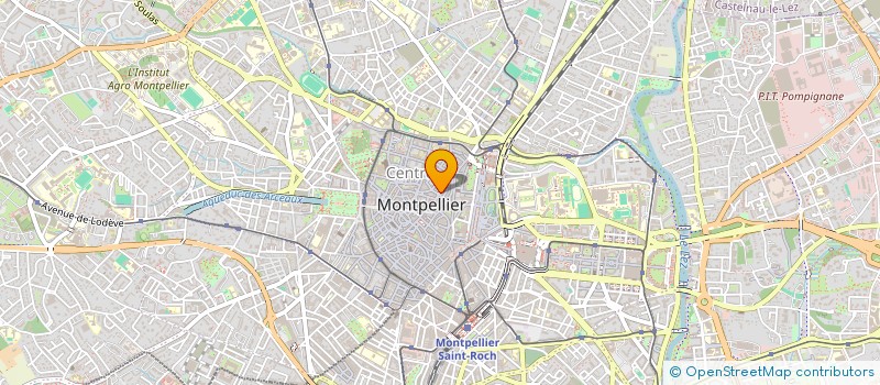 localisation de l'entreprise LES FEES GLAMOUR à MONTPELLIER