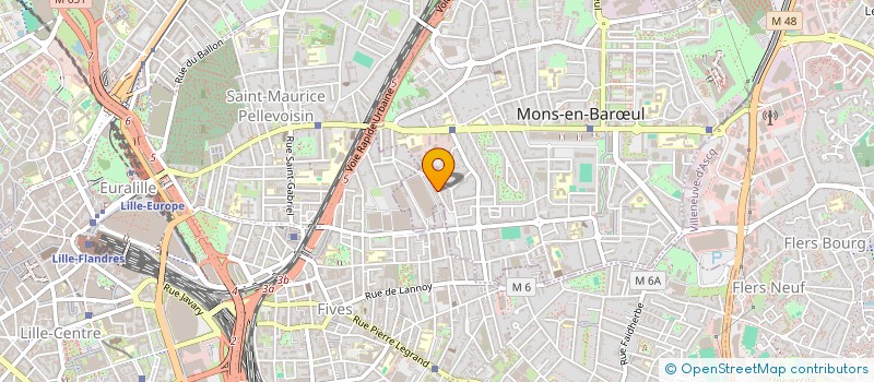 localisation de l'entreprise LES FEES MAINS CREATIVES  MONS-EN-BARUL