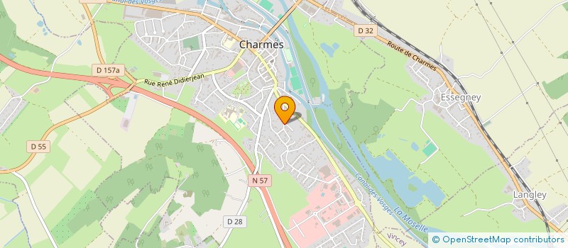 localisation de l'entreprise LES FEES MERES  CHARMES