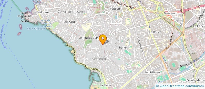 localisation de l'entreprise LES FEES NATURE à MARSEILLE