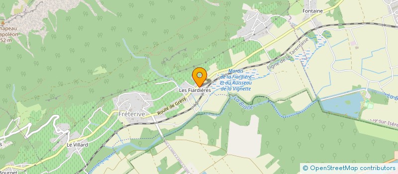 localisation de l'entreprise LES FEES NOUMENES  FRETERIVE