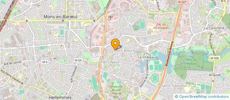 localisation de l'entreprise LES FEES SOURIRE à VILLENEUVE-D'ASCQ