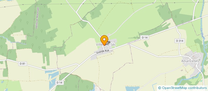 localisation de l'entreprise LES FELES DU POULAILLER  ALLIANCELLES