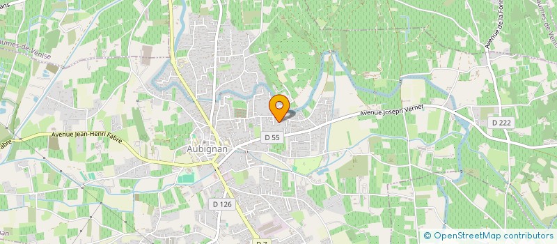 localisation de l'entreprise LES FELIBRES  AUBIGNAN