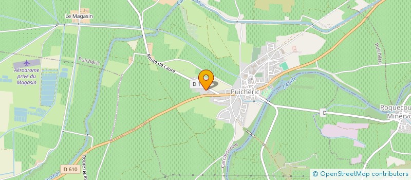 localisation de l'entreprise LES FELINS DE LA PETITE VENISE  PUICHERIC