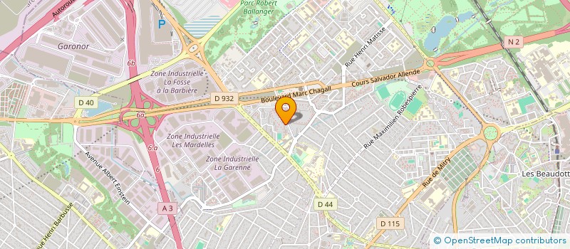 localisation de l'entreprise LES FEMMES DES EMMAUS à AULNAY-SOUS-BOIS