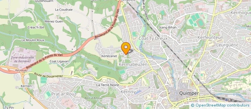 localisation de l'entreprise LES FEMMES MAHORAISES DE QUIMPER à QUIMPER