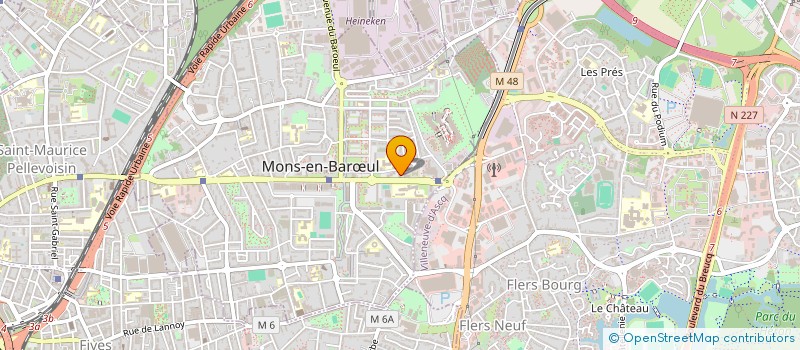localisation de l'entreprise LES FEMMES TURC DU NORD  MONS-EN-BARUL