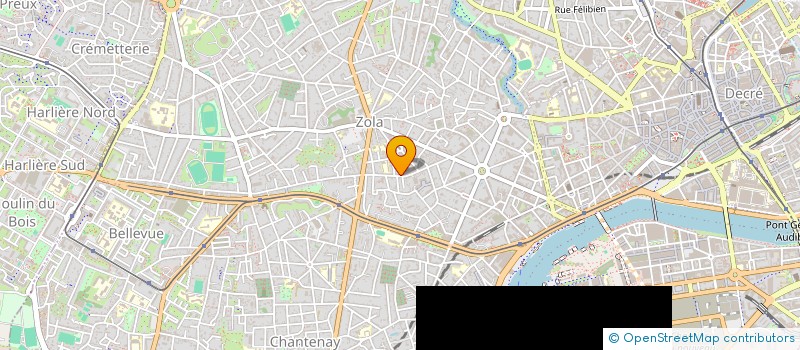 localisation de l'entreprise LES FENNECS à NANTES