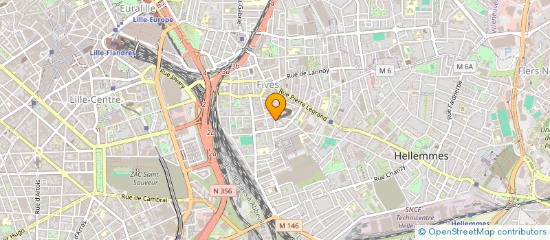 localisation de l'entreprise LES FERLIOZ à LILLE