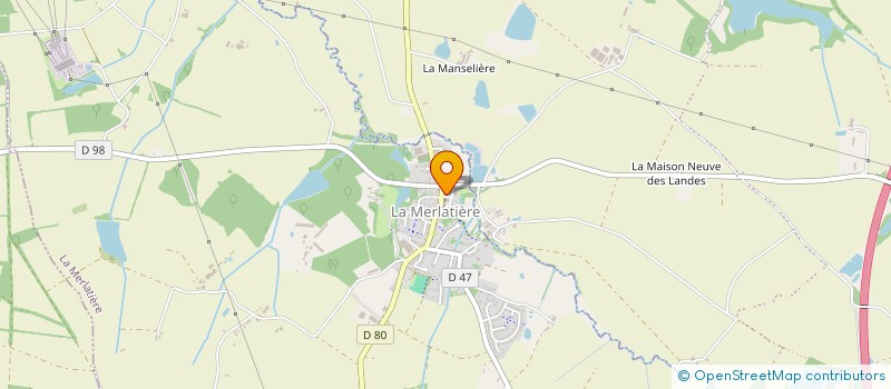 localisation de l'entreprise LES FERMES DE VENDEE à L' OIE