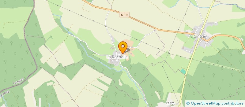 localisation de l'entreprise LES FERMETURES D'AUJOURD'HUI à LA ROCHE-MOREY