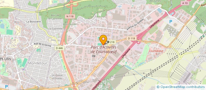 localisation de l'entreprise LES FERMETURES DE A A Z à VILLEJUST