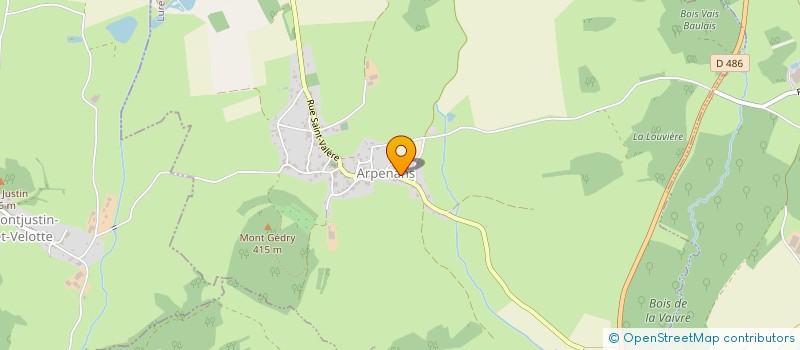 localisation de l'entreprise LES FERMETURES DU LION SARL  ARPENANS