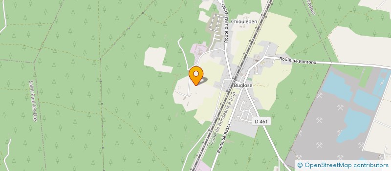 localisation de l'entreprise LES FERMIERS DE GOUADAS  SAINT-VINCENT-DE-PAUL