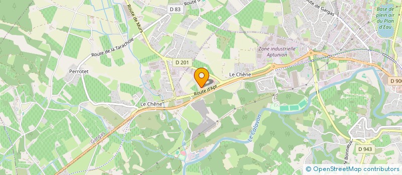 localisation de l'entreprise LES FERMIERS DU LUBERON à APT
