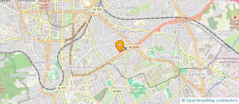 localisation de l'entreprise LES FERRISTES AUVERGNATS  CLERMONT-FERRAND