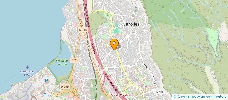 localisation de l'entreprise LES FERRISTES DU ROCHER à VITROLLES
