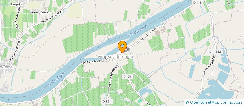 localisation de l'entreprise LES FESTA 'FOLIES  SAINTE-RADEGONDE